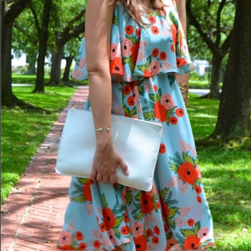 Paper Crown + Rifle Ruffle Dress